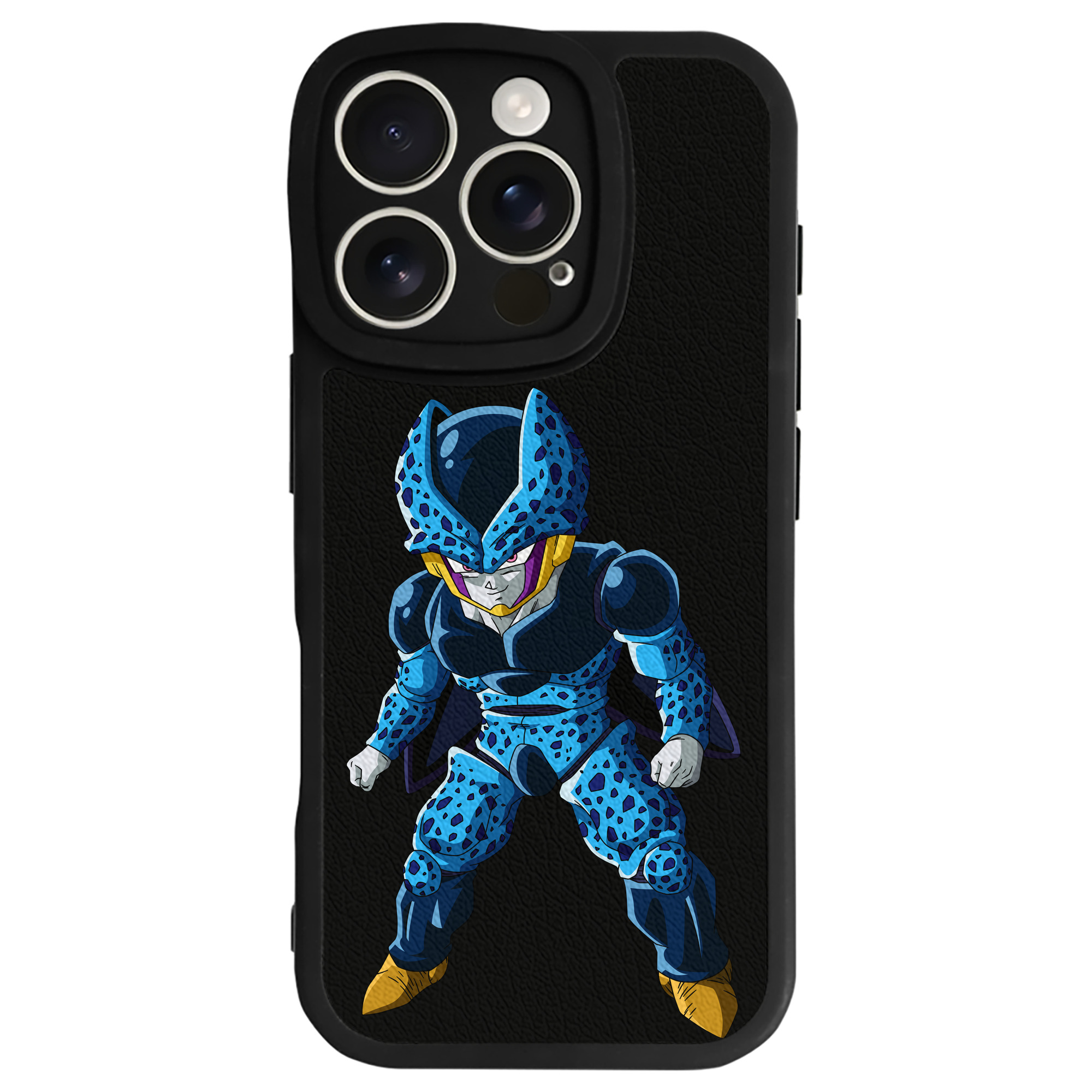 （画像用） ドラゴンボール セル DRAGON BALL Cell 【iPhone 16シリーズ対応】シリコンスマホケース（レザー調） 材質：シリコン
